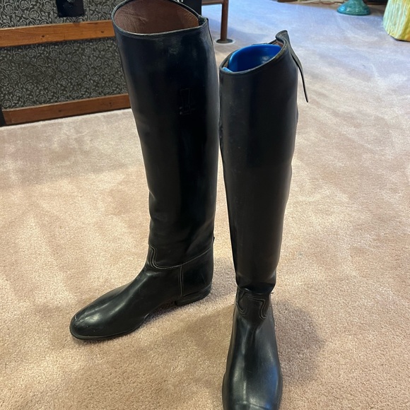 Custom Leather Riding Boots - Picture 1 of 7